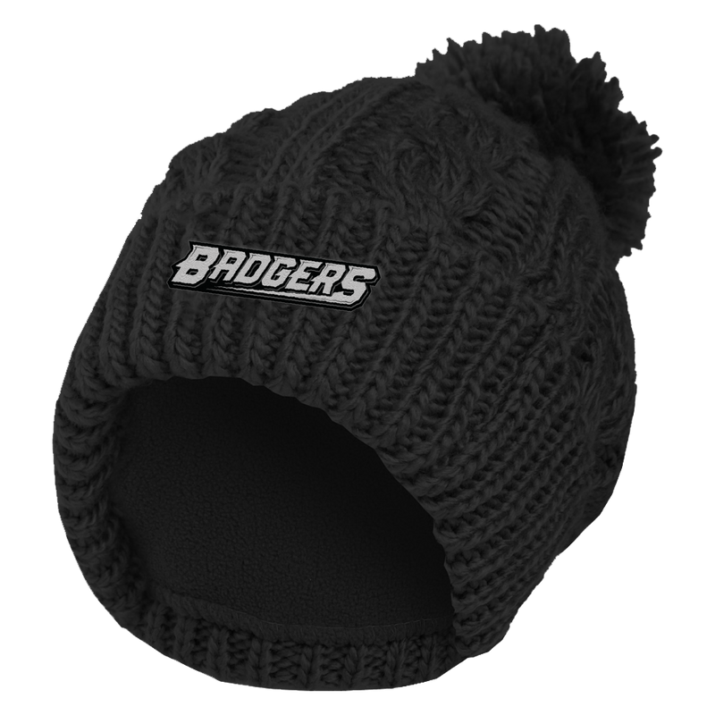 Allegheny Badgers Pom Beanie
