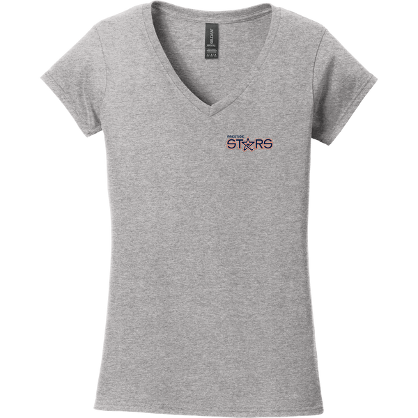Prestige Stars Softstyle Ladies Fit V-Neck T-Shirt