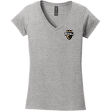 Queen City Royals Softstyle Ladies Fit V-Neck T-Shirt