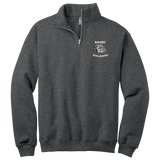 Biggby Bulldogs Tier 3 NuBlend 1/4-Zip Cadet Collar Sweatshirt