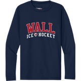 Wall Hockey Youth Cooling Performance Long Sleeve Tee
