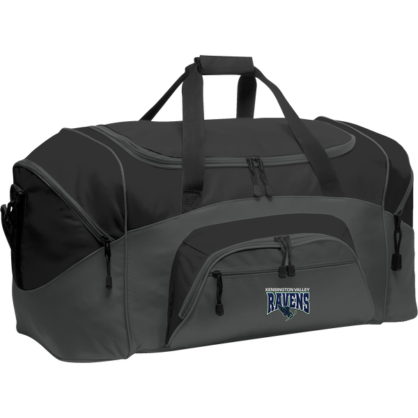 Kensington Valley Ravens Standard Colorblock Sport Duffel