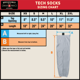Allegheny Badgers Sublimated Tech Socks