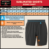 Mercer Tier 1 Half Ice Mites Youth Sublimated Shorts