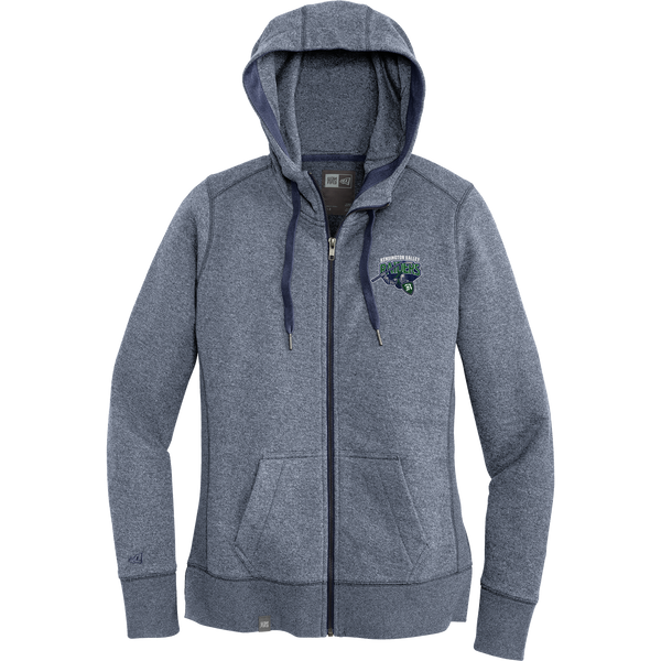 Kensington Valley Raiders New Era Ladies French Terry Full-Zip Hoodie