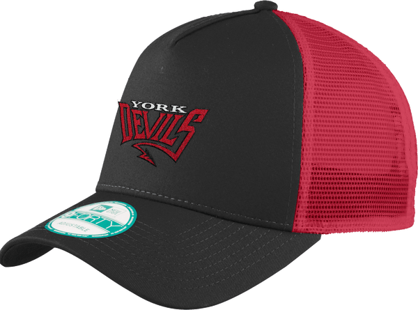 York Devils New Era Snapback Trucker Cap