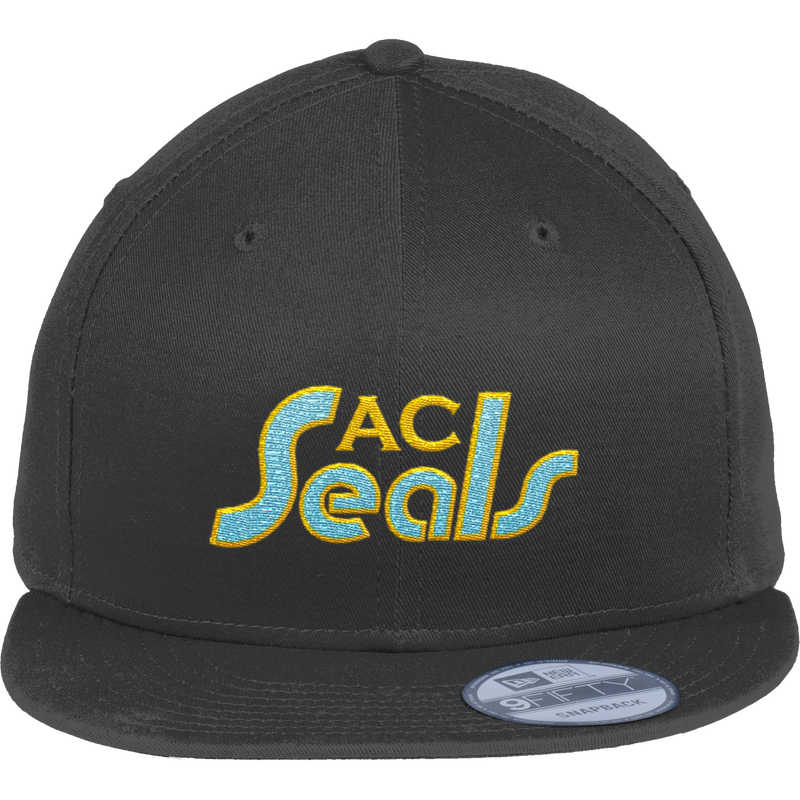 Atlantic City Seals New Era Flat Bill Snapback Cap