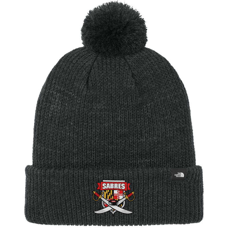 SOMD Sabres The North Face Pom Beanie