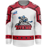 NJ Titans 2013 Goalie Jersey - White - Kit
