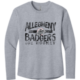 Allegheny Badgers Women's Cotton Relaxed Long Sleeve Tee
