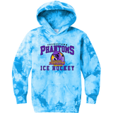 Youngstown Phantoms Youth Crystal Tie-Dye Pullover Hoodie