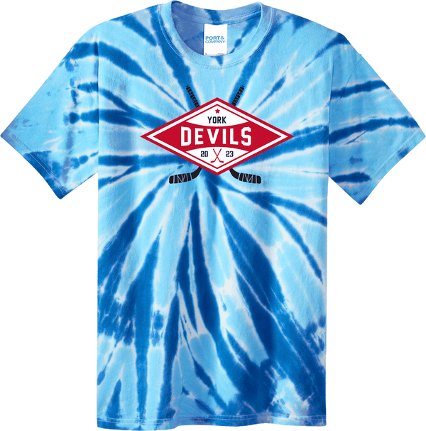 York Devils Youth Tie-Dye Tee
