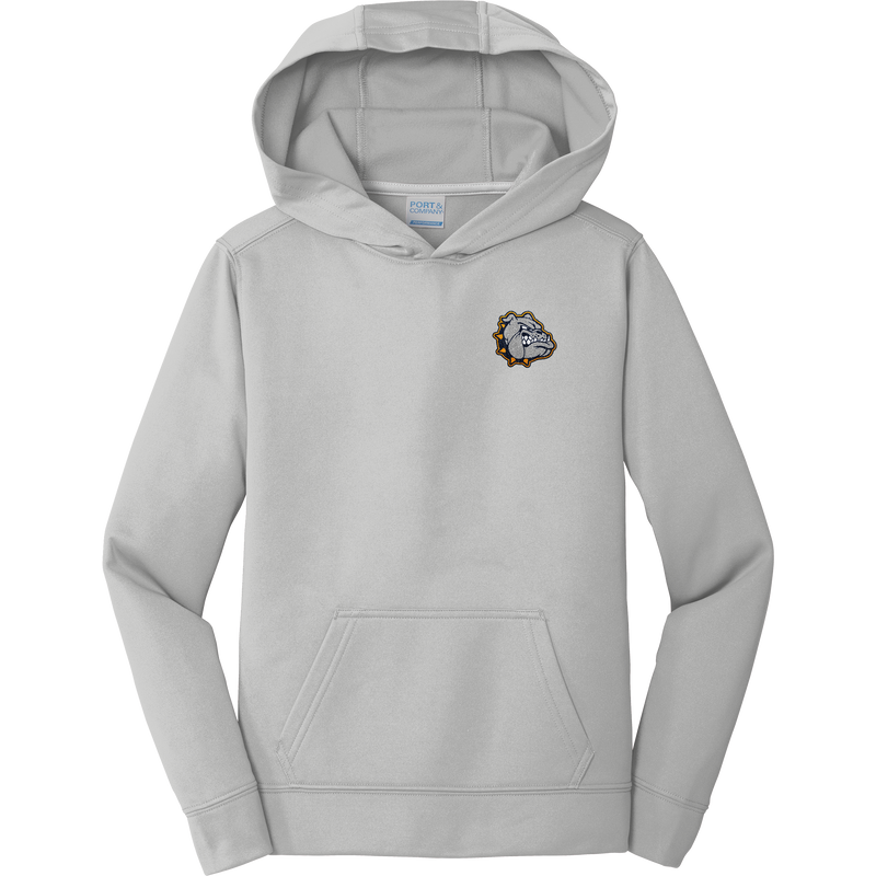 Chelsea Bulldogs Youth Performance Fleece Pullover Hooded Sweatshirt