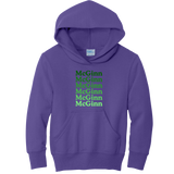 McGinn Elementary 'Repeat Mcginn' Youth Core Fleece Pullover Hooded Sweatshirt