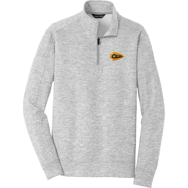 Chelsea Chiefs PosiCharge Electric Heather Fleece 1/4-Zip Pullover