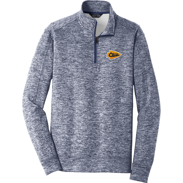 Chelsea Chiefs PosiCharge Electric Heather Fleece 1/4-Zip Pullover