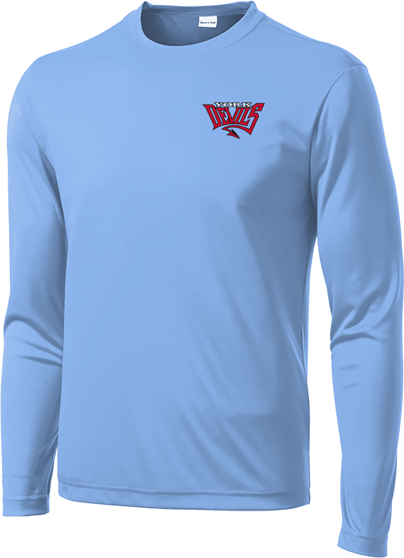 York Devils Long Sleeve PosiCharge Competitor Tee