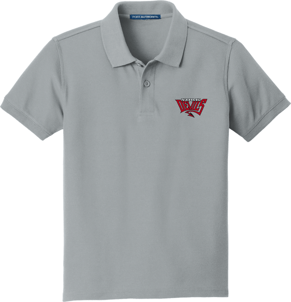 York Devils Youth Core Classic Pique Polo